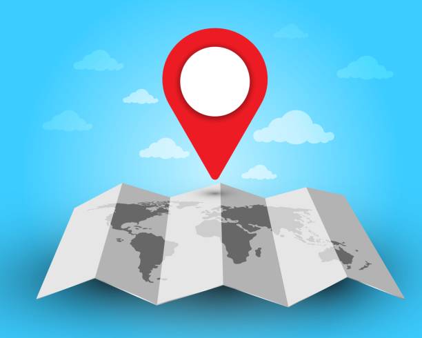 istock Airplane route icon of airplane flight path with starting point location and world map in doodle style. 1756098605
