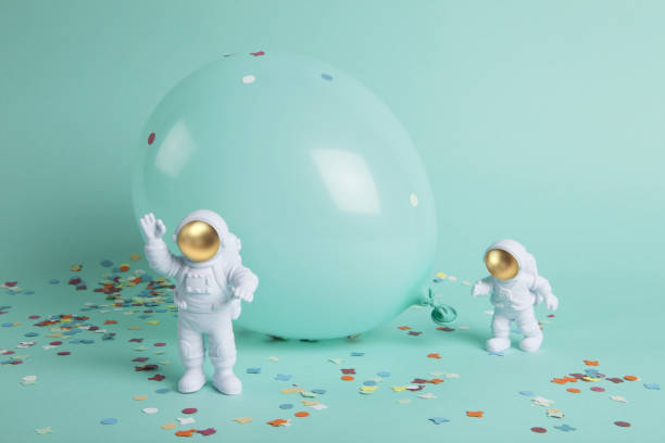 istock a cosmonaut couple exploring a new planet 1756153117