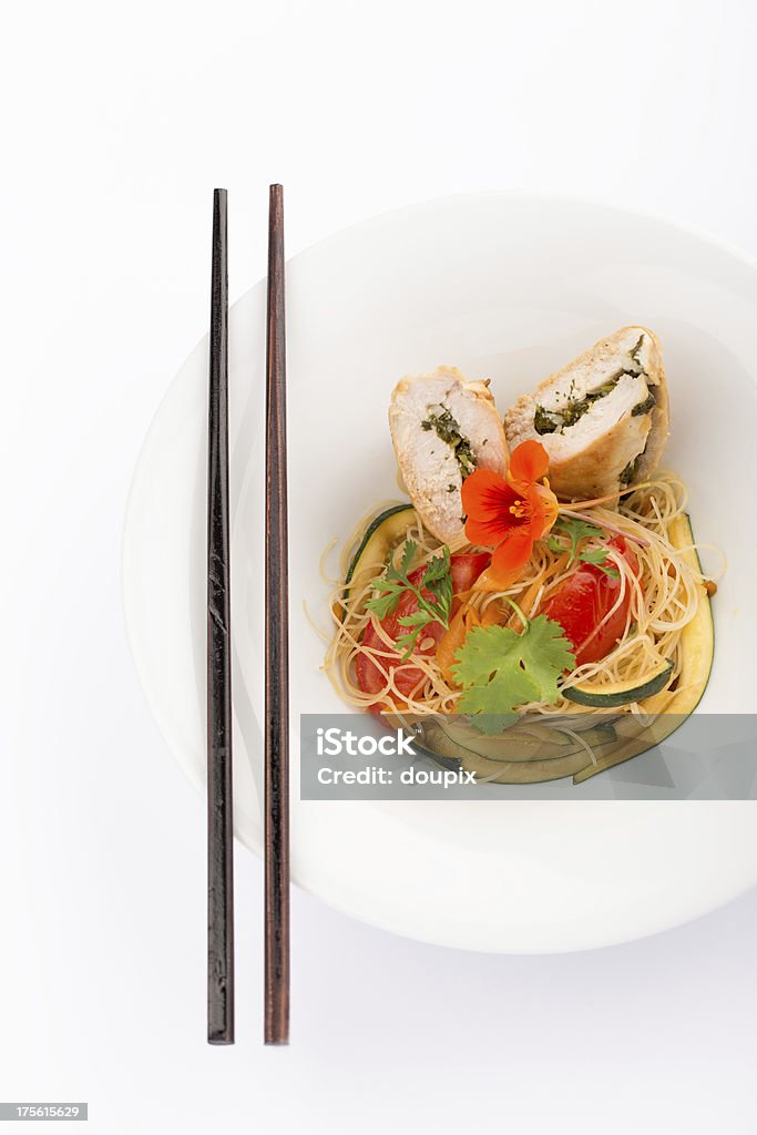 Comida asiática - Foto de stock de Abobrinha royalty-free