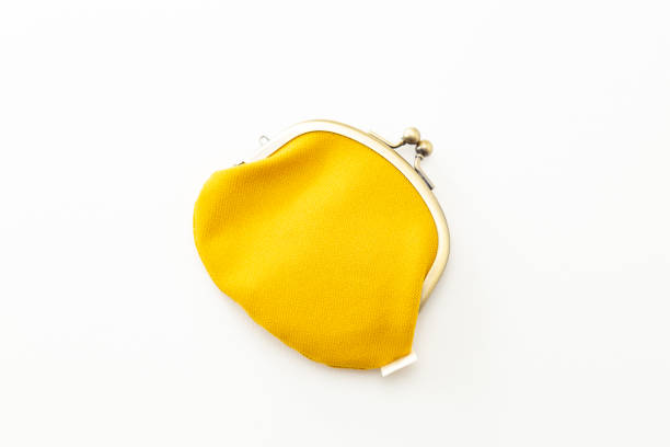 istock Coin purse on a white background. 1756186622