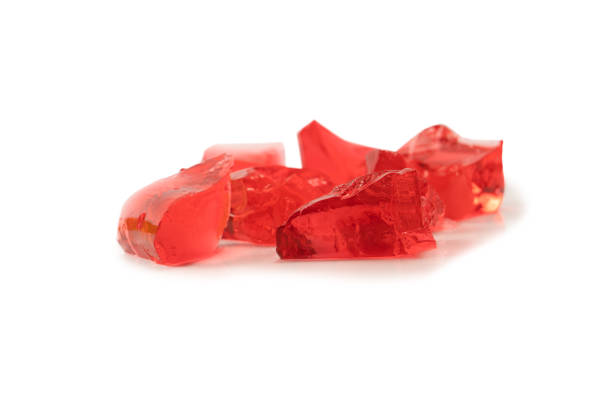 istock Sweet fruit jelly dessert isolated on a white background. 1756192254