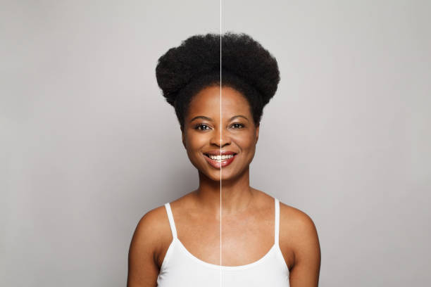 istock Young and old female beauty, studio portrait 1756207960
