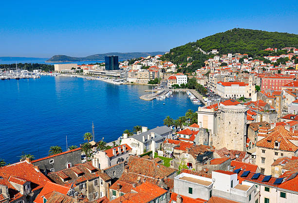 istock Croatia, city at mediterranean sea 175621058