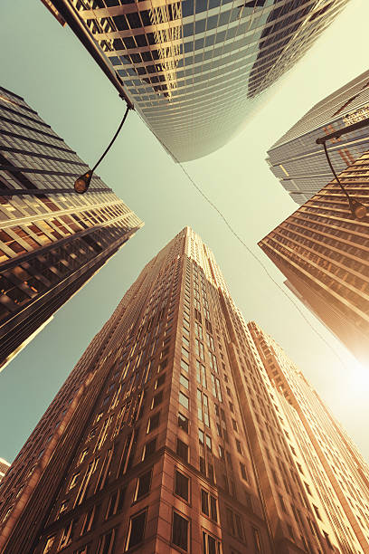istock Chicago financial district skyscrapers 175622481