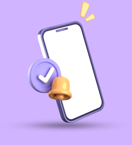 istock 3d rendering of envelope and bell notification, 3D pastel icon set. 1756238862