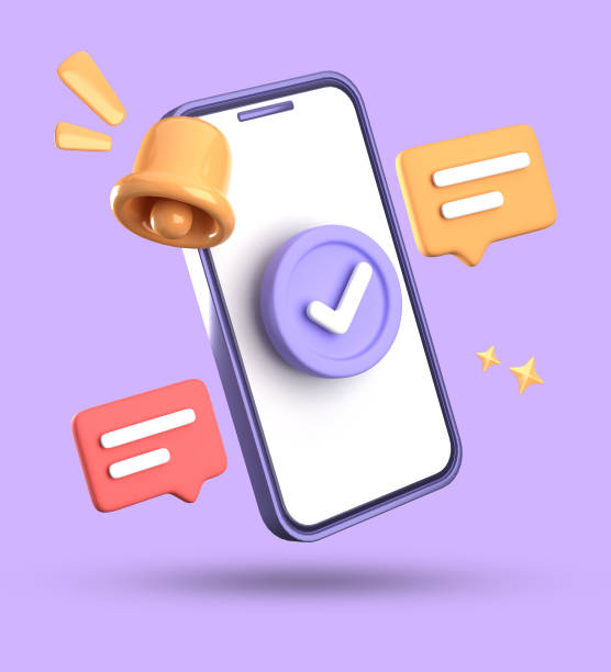istock 3d rendering of envelope and bell notification, 3D pastel icon set. 1756239374