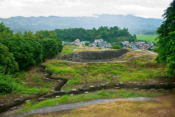 istock Recovered Frech trenches in Dien Bien Phu 175624105