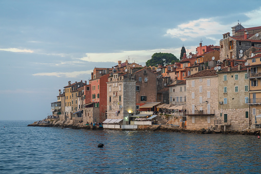 Rovinj is a charming coastal town in Croatia with colorful streets and a Venetian influence. It has a beautiful old town and St. Euphemia's Church with great views.