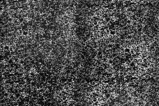 istock Abstract background or texture of black color and white spots. 1756302054