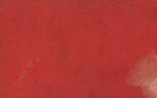 Antique Red Paper Texture Background stock photo