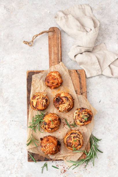 istock Crispy Parmesan Thyme Sweet Potato Stacks. 1756372754