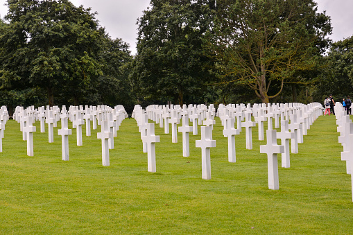Photo Picture of French American Cemetery in Normandy