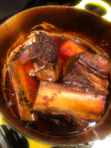 Short Ribs cooked and out of the oven