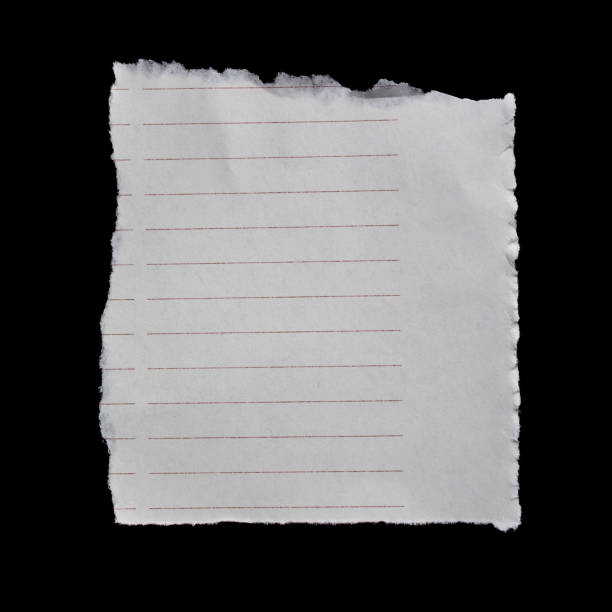istock Ripped paper piece on isolated black background 1756414166