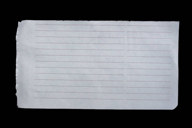 istock Ripped paper piece on isolated black background 1756414744
