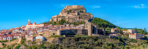 istock Morella Spain panoramic view of beautiful spanish hilltop town 1756438498