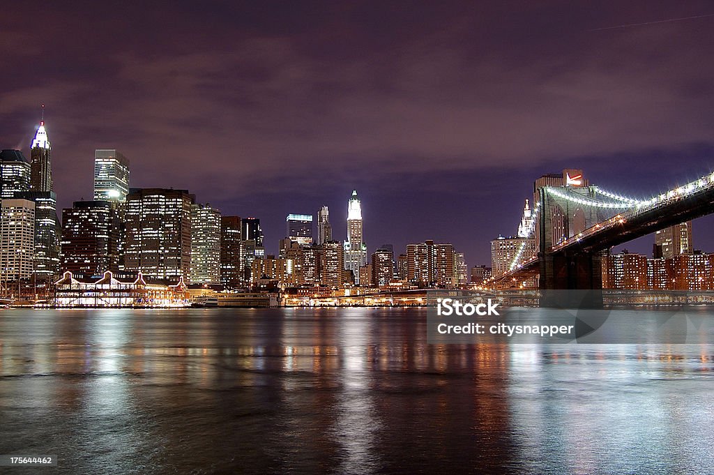 Icy Manhattan - Lizenzfrei Alt Stock-Foto