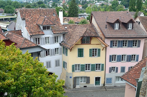 Aarau, capital of the Swiss canton of Aargau, Switzerland
