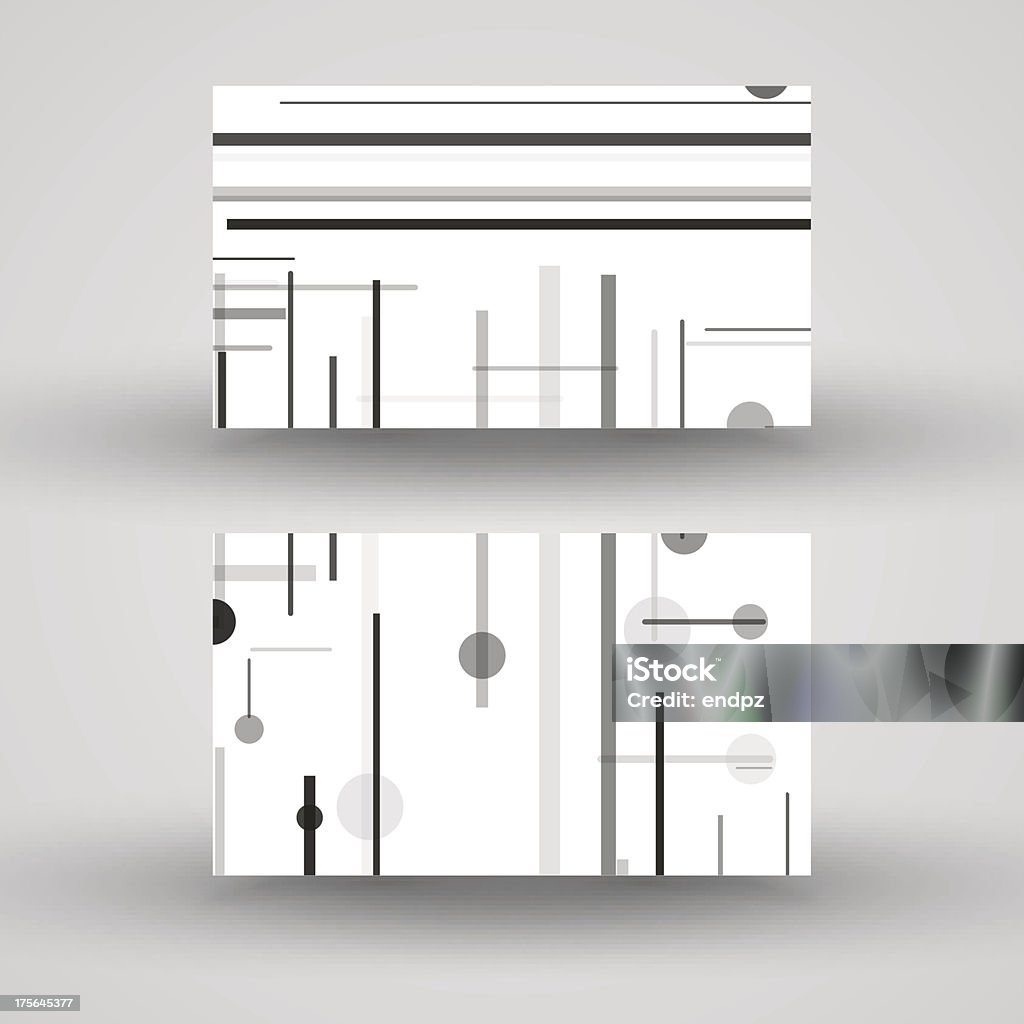 Vecteur affaires-cartes pour votre design - clipart vectoriel de Abstrait libre de droits