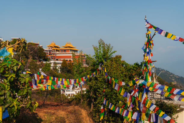 istock Prayer flags hanging in abundance 1756468601