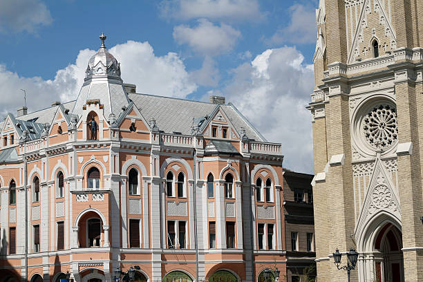 istock old buildings downtown Novi Sad Serbia 175648615