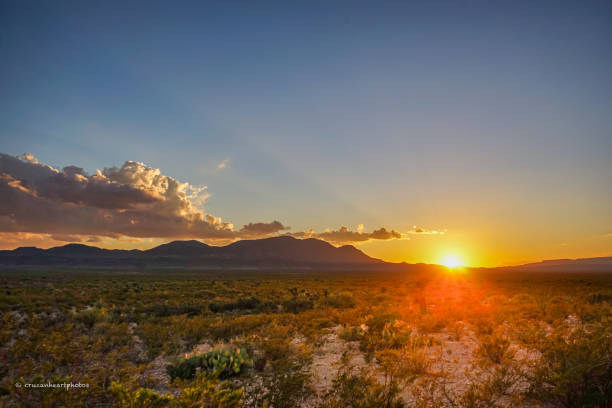 Sunset at Big Bend National Park, Texas