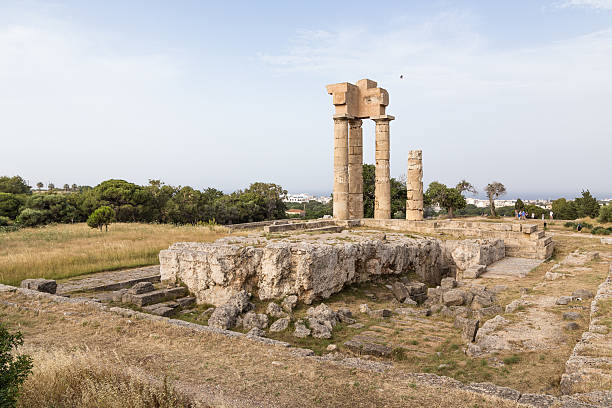 istock acropolis at monte smith hill in Rhodes, Greece 175652757