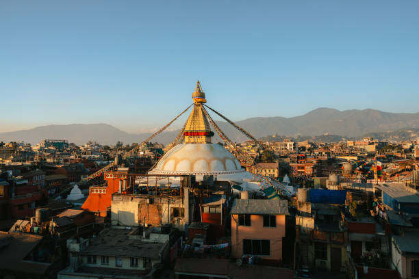 istock View of stupa in Kathmandu from balcony 1756540656