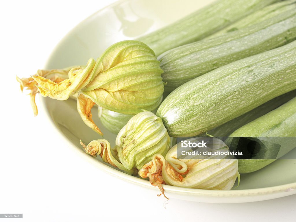 Courgettes zucchini Courgettes or zucchini vegetables Food Stock Photo