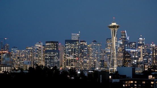 Seattle, WA at Night