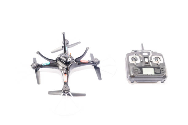 istock Modern Technology Copter closeup Aircraft Drone 1756625179
