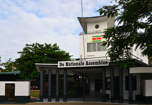 Paramaribo, Suriname: National Assembly (De Nationale Assemblée, \