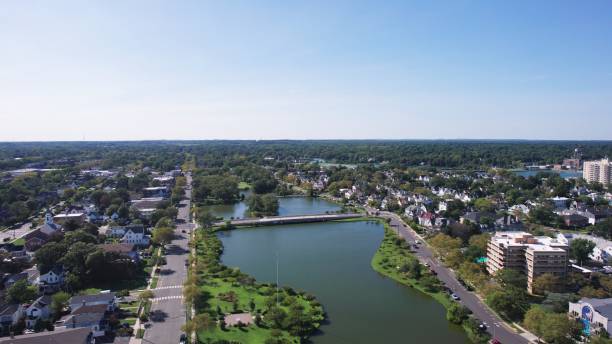 istock Drone Image of Asbury Park, NJ 1756642281