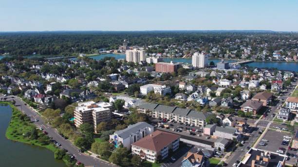 istock Drone Image of Asbury Park, NJ 1756642282