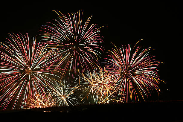 istock Rainbow Fireworks over Vancouver, British Columbia, Canada 175666514