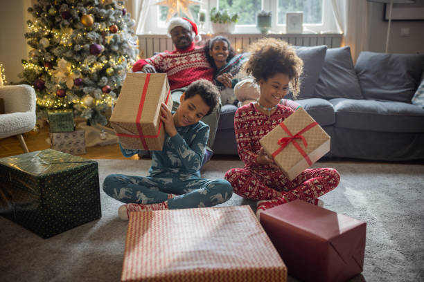 istock Excitement on Christmas Morning 1756668445