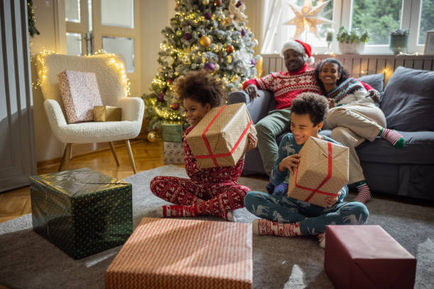 istock Excitement on Christmas Morning 1756668494