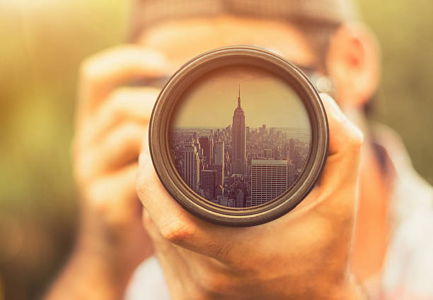 istock Photographer taking a picture in NYC 175668183