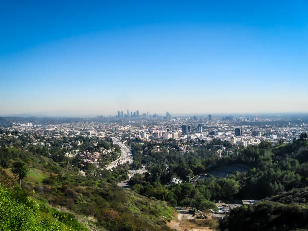 istock Los Angeles Skyline during the day 1756690659