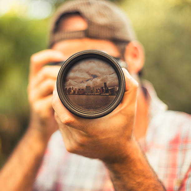 Photographer taking a picture in NYC