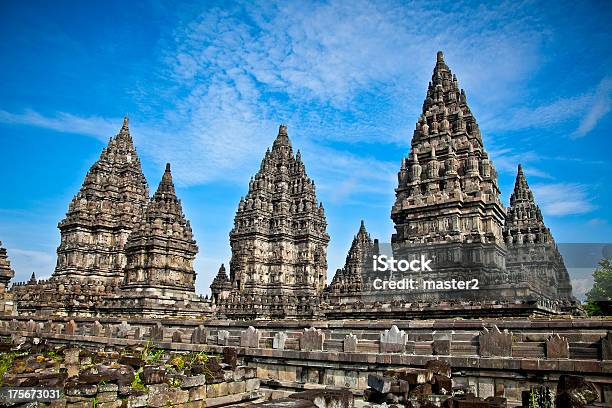 Prambanan Temple Yogyakarta Java Indonesia Stock Photo - Download Image Now - Adventure, Ancient, Architecture