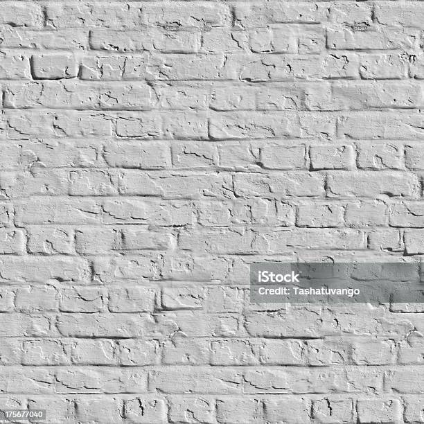 Photo libre de droit de Blanc Texture De Mur De Briques Sans Couture banque d'images et plus d'images libres de droit de Appartement - Appartement, Architecture, Blanc