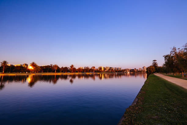 istock Albert Park at Sunset in Melbourne Australia 1756808909