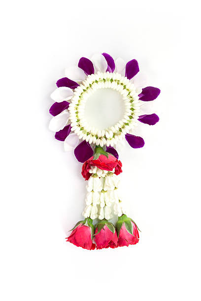 istock Thai traditional orchid garland style 175683385