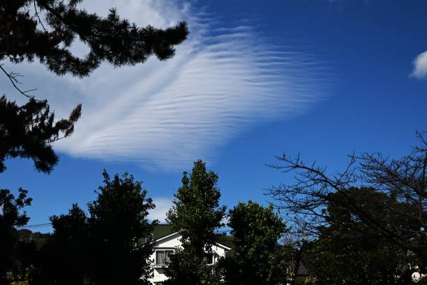 istock Autumn scenery in Japan. Blue sky and white clouds. 1756858177