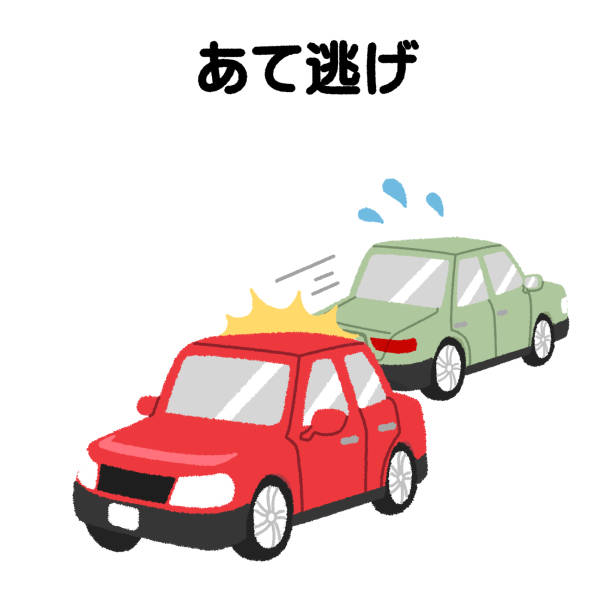 ilustrações de stock, clip art, desenhos animados e ícones de vehicle accidents (hit-and-run) - hit and run