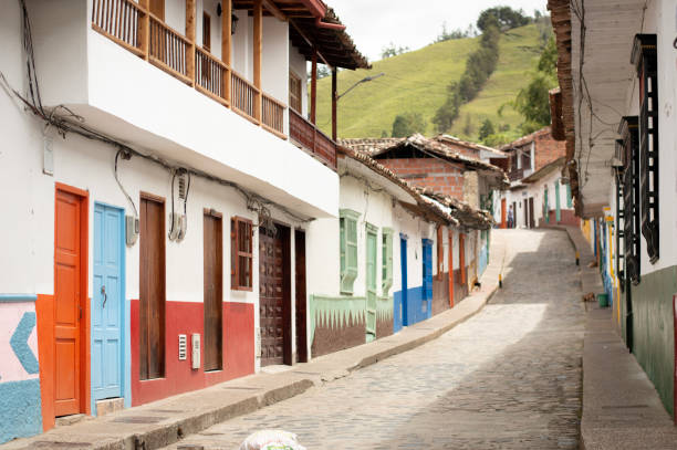 istock Street with old doors and windows 1756976337