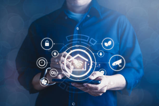istock House Owner Mastering Smart Home Control with Smartphone App, IoT Innovation Concept 1756977402
