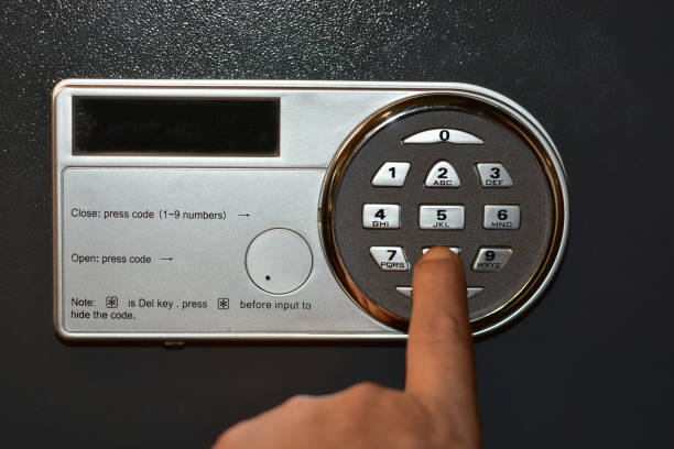 istock Safe is a safe for storing valuables and gold bars. 1756977909