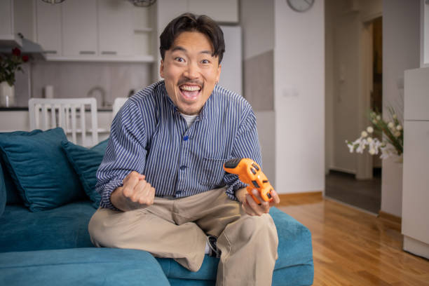 istock Young gamer playing esports 1756991269